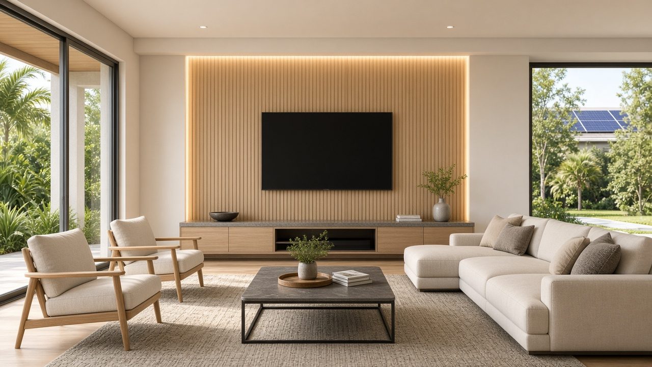 Design rendering: Babcock Ranch accent wall concept