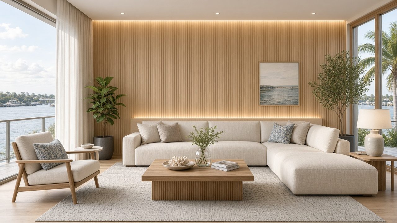 Design rendering: Bradenton accent wall concept