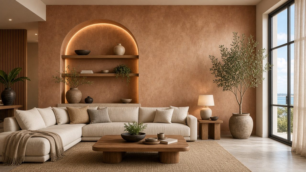 Design rendering: soft-texture plane concept