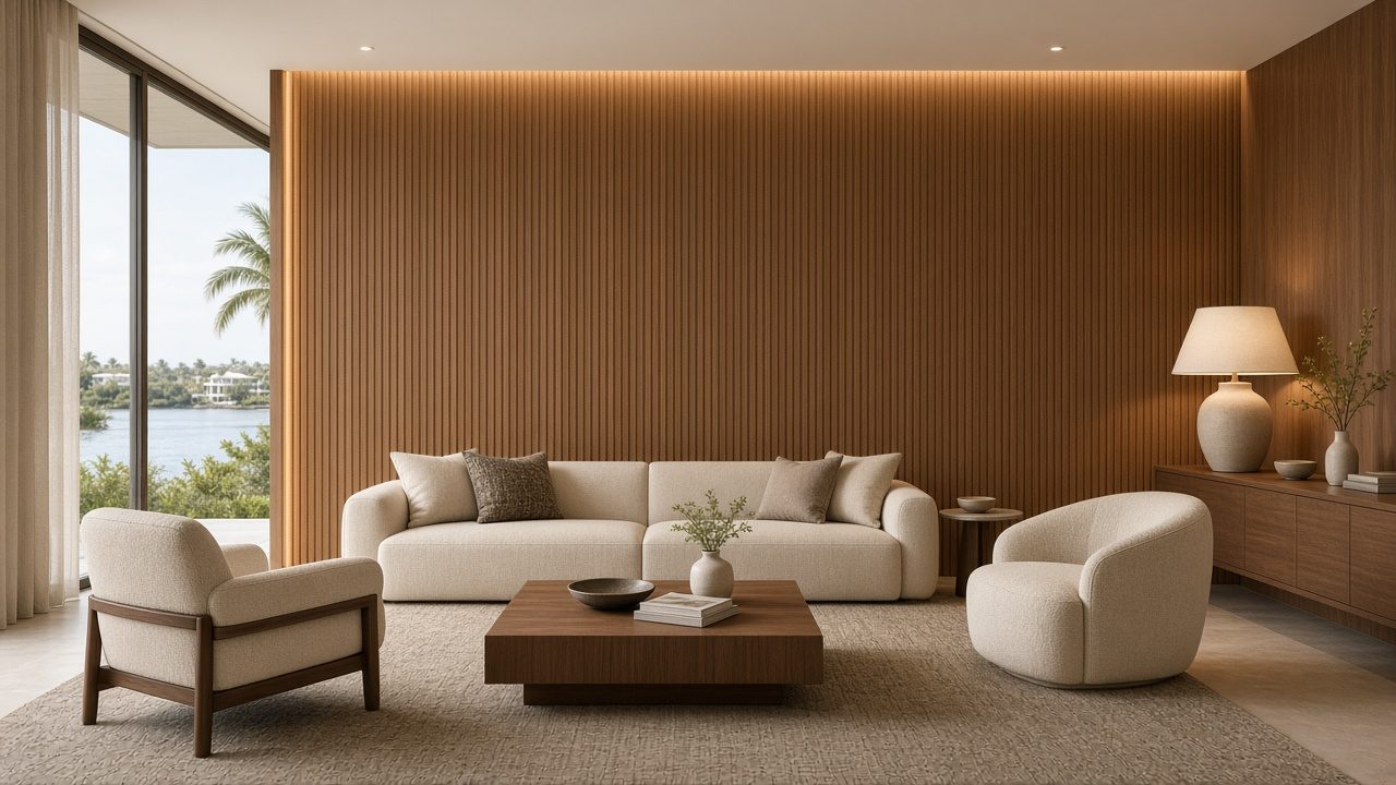 Design rendering: Longboat Key accent wall concept