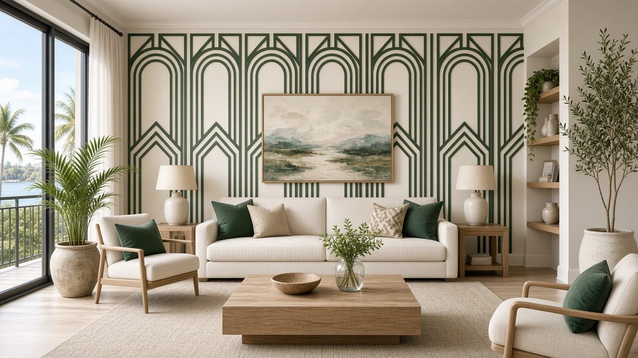 Design rendering: Sarasota accent wall concept