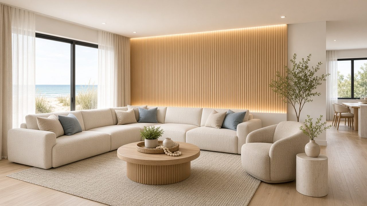 Design rendering: Siesta Key accent wall concept